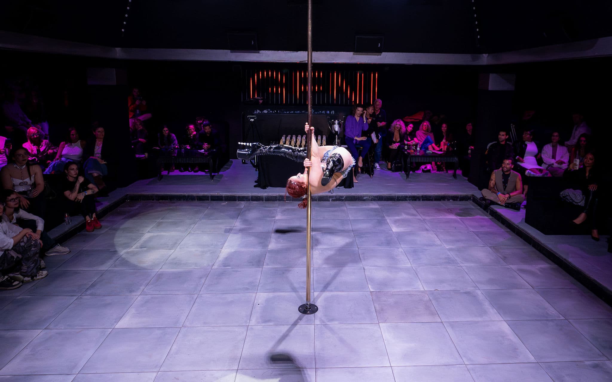 Klaudia Wasserman performing at the latest Exotic Generation Spain final