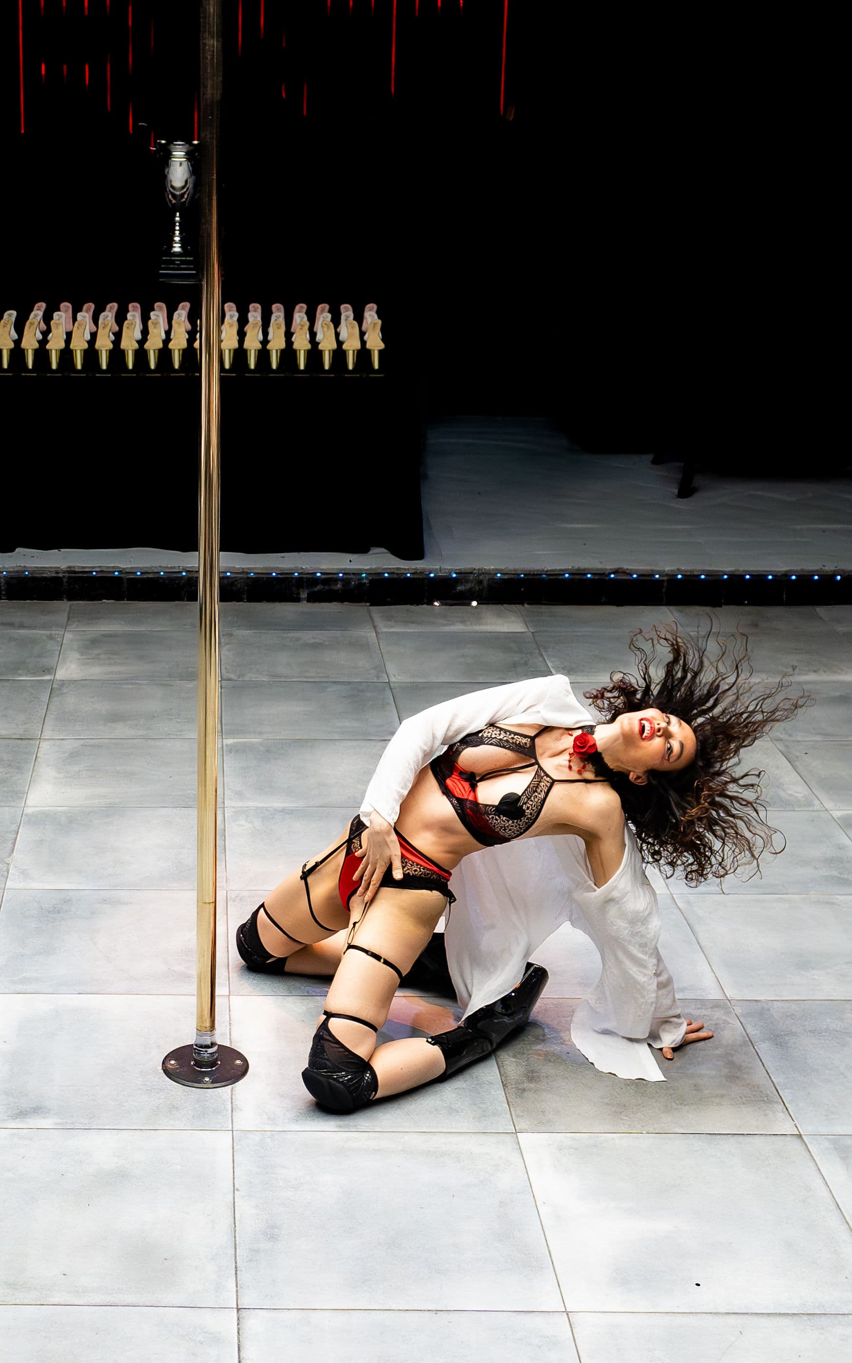 Miss Raven performing at the latest Exotic Generation Spain final